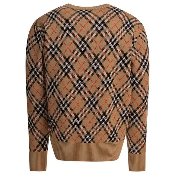 Burberry Wool Blend Crew Neck Sweater Tag Size L Men - Picture 2 of 4